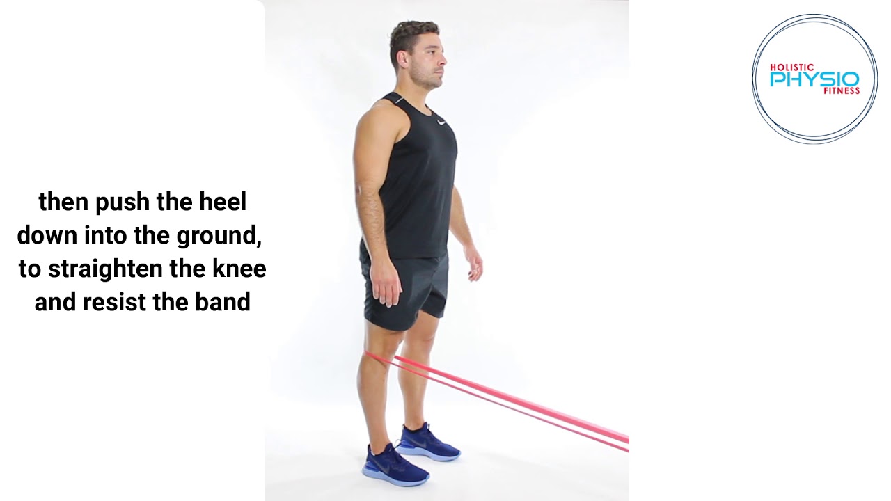 Resistance Band Leg Exercises while Standing - PhysioFit Health